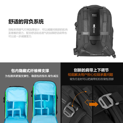 多乐  City Air Series双肩摄影包通勤包-DL-253 商品图3