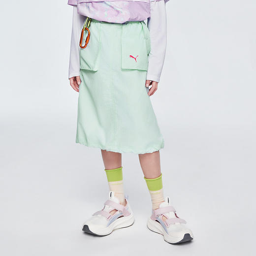PUMA彪马官方正品 新款儿童夏季短裙时尚大口袋工装风潮流 商品图0