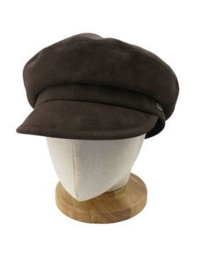 clasico/CLNB079/麂皮四片报童帽
