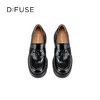 Dfuse迪芙斯2026春季新款复古流苏英伦风深口女鞋休闲乐福鞋深口单鞋DFE1112127 商品缩略图9