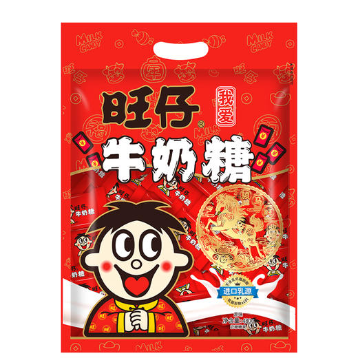 旺仔牛奶糖 大包分享装480g 商品图2