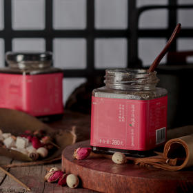 莲子玫瑰膏| 上热下寒疏中焦。十一味植物中式食养调配膏方传统熬制工艺