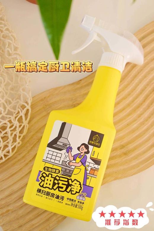 厨房油污大作战👊有它轻松赢！【安娜与国王酵素油污净】一喷一擦油腻全消失✨• 生物酵素高效化油💥• 香橙芬芳萦绕厨房🍊• 中性配方安全放心✅ 商品图1