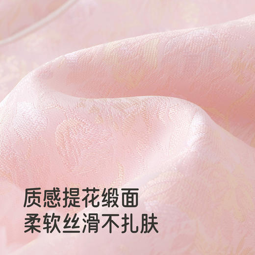 【商场同款】英氏儿童连衣裙女童秋冬新款长袖连衣裙浅粉色新中式公主裙拜年服 商品图1