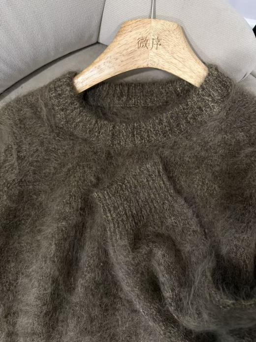 紫薯糕|简约慵懒拉绒羊毛衣 商品图5