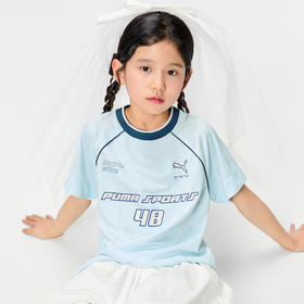 PUMA彪马官方正品 新款儿童夏季短袖T恤宽松时髦舒爽