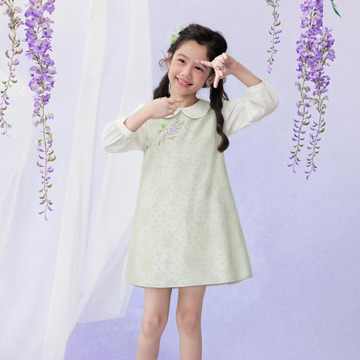 笛莎Deesha观山见女童连衣裙 商品图2