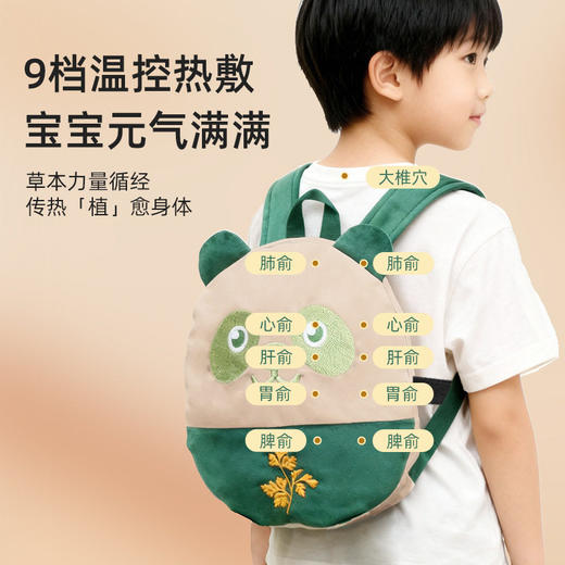 【儿童专用艾草敷包】2026年小熊猫儿童热敷包 艾灸热敷背部肚子脾胃 艾灸热敷包 商品图3