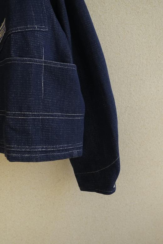Story mfg 廓形牛仔蓝外套 商品图11