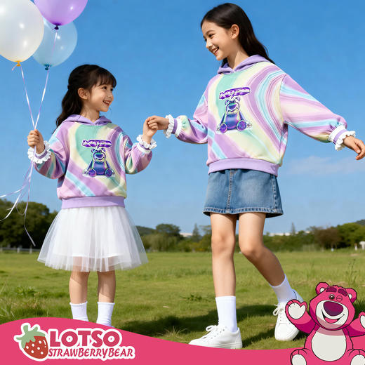 迪士尼冬季加绒连帽套头卫衣234DS1194 商品图3