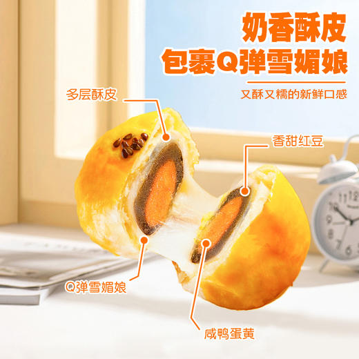 【浓浓蛋黄咸香❗️低糖蛋黄酥】甄选品质原料制作，酥香软糯「一口惊艳味蕾」多层美味口感丰富，早餐代餐下午茶点心休闲小吃零食传统糕点L 商品图1