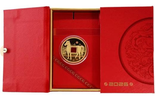 【新品到货】2026丙午（马）年贺岁仿古方孔金钱 商品图1