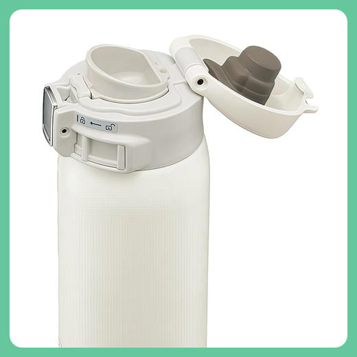 象印保温杯（淡白色） 600ml 【一般贸易仓发货】 商品图1