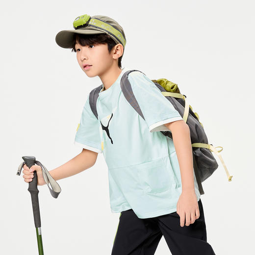 PUMA彪马官方正品 新款儿童夏季短袖T恤吸湿速干时尚潮酷 商品图4