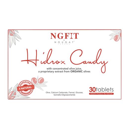 nougat敦集 橄榄味压片糖果（平腹片）30片/盒国内发货 商品图0