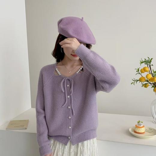 佐姿莎 新款冬季开衫针织衫系列 多款多色可选 减龄显瘦 气质百搭 商品图7