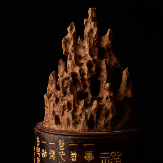星洲系印尼沉香雕刻摆件精微木雕刻 商品图4