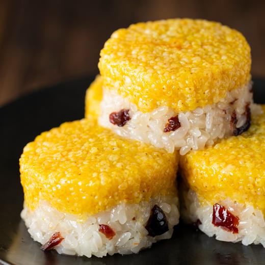 【一旬一味】芝麻流心黄米糕凉糕手工速冻半成品饭团粘糕速食组合 商品图1