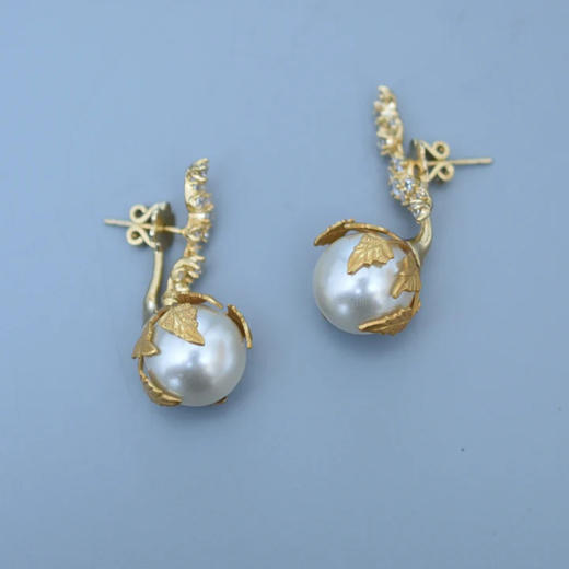 MONSHIRO 珍珠耳环（不可使用购物金） 商品图0
