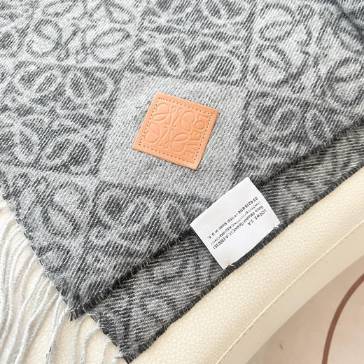 秋冬特惠💰300 罗意威围巾 新款男女中性款【LW条纹长巾】 商品图8