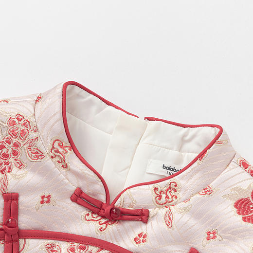 巴拉巴拉童装女童连衣裙国风春秋旗袍裙新中式背心裙提花精致时尚 商品图3