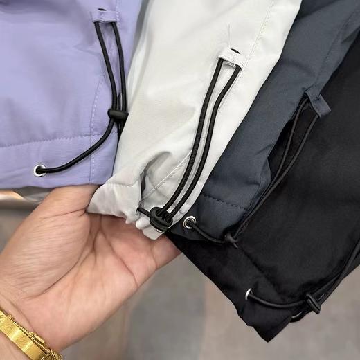 F010905松紧腰防风防泼水软壳冲锋裤户外山系滑雪裤登山裤女 商品图13