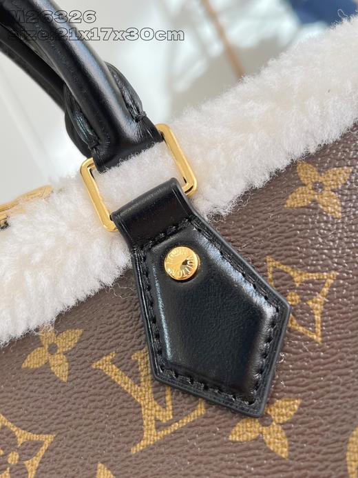 驴家 Speedy30 泰迪手袋羊毛皮饰边 商品图3