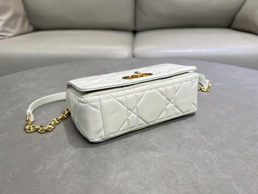 迪奥 Soft Caro 手袋 白色 小号 羊皮（LZ） 商品图2