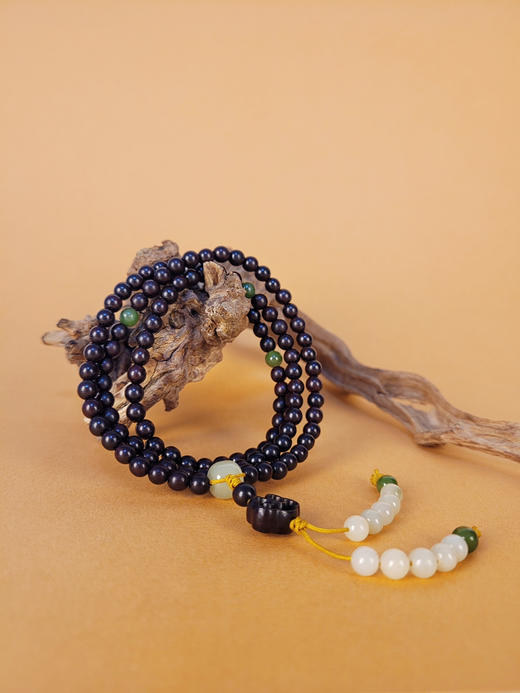 小叶紫檀108颗念珠6mm 商品图1