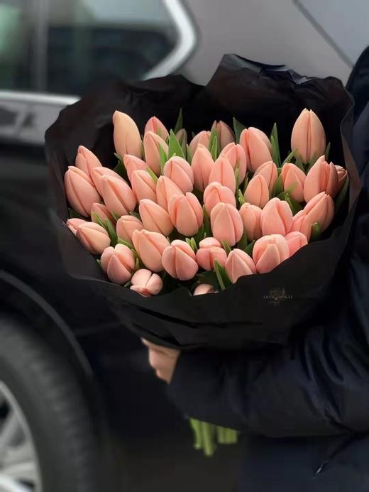 荷兰进口花材水蜜桃郁金香10支 商品图2