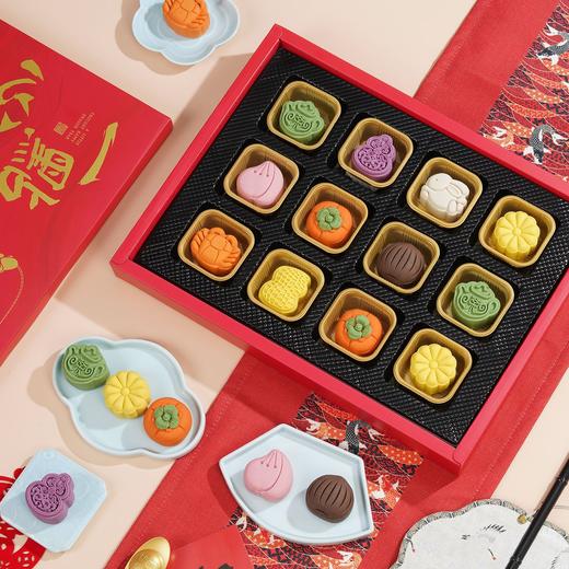 【满满心意看得见❗新年一点心意糕点礼盒】正宗中式糕点，款款都用心「个个寓意满满」从原料到成品全程把关，呈现精致滋味，共享佳节好味，送礼大气更有面，下午茶休闲小吃茶点心，马年新年送礼好物年货礼盒L 商品图2