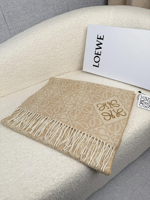 秋冬特惠💰300 罗意威围巾【棋盘格-植绒-刺绣】 商品图2