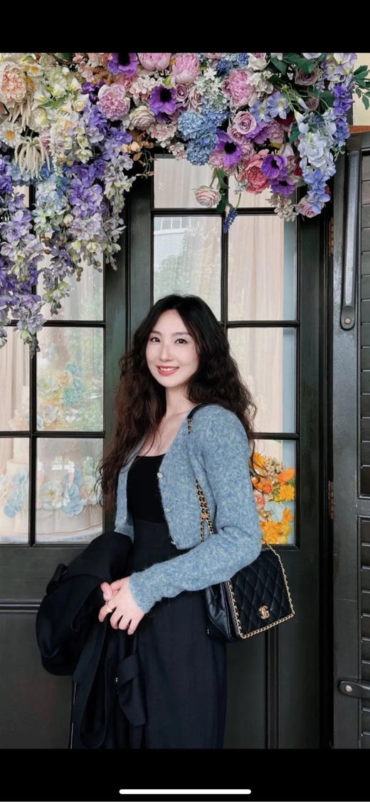 Chanel 22B 金币 黑金 皮穿链 口盖包 商品图2