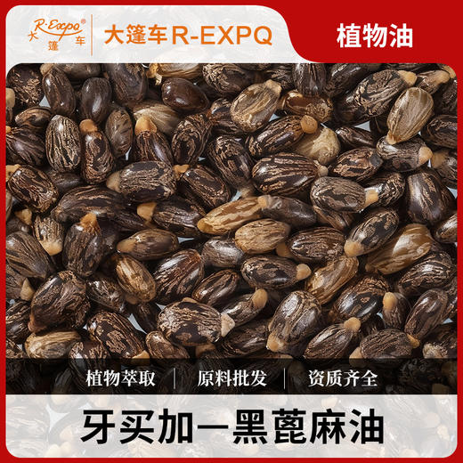 牙买加黑蓖麻油进口原料身体按摩精华油洗发水护发素原材料大篷车 商品图0