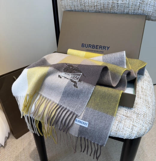 秋冬特惠💰240 巴宝莉高端重磅男士围巾 商品图4