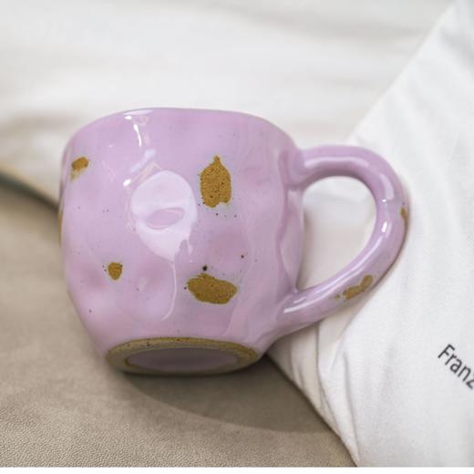 【新品上市】达洛维夫人紫色蔷薇手作陶瓷杯 商品图1