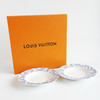 【全新】LV路易威登R95936蓝白花卉图案Constellation盘子套装 040126NJT05 商品缩略图1