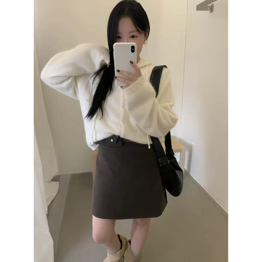 拉毛连帽绵羊毛衫 ， 秋冬氛围感的 “调色盘”，还不挑肤色超显白～【G】 商品图1