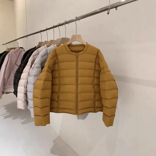 【90白鸭绒  排骨羽绒服】圆领羽绒服宽松外套 商品图2