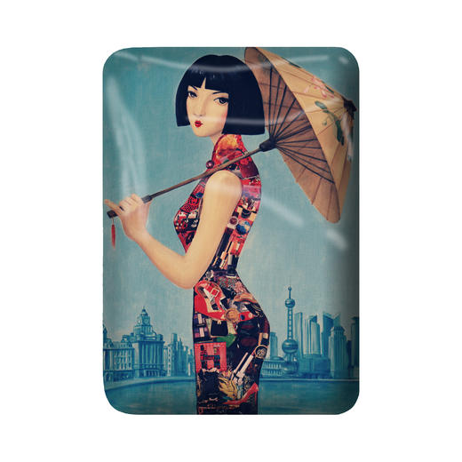 【多件多折】COINQIAN 原创设计油画磁性玻璃冰箱贴 装饰品 纪念品 创意 磁贴 商品图7