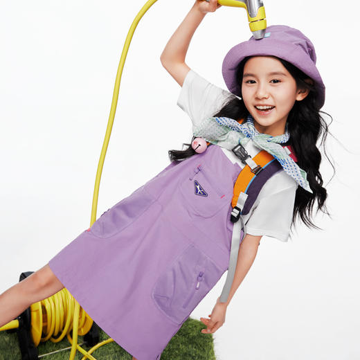 PUMA彪马官方正品 新款儿童夏季连衣裙背带裙时尚潮流洋气 商品图0