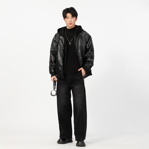 假两件皮衣外套-纪念日百货门店同款167999063 商品图3