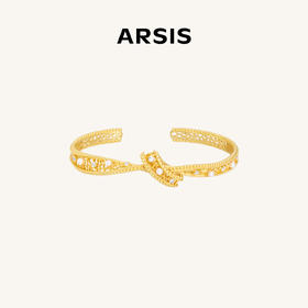 ARSIS｜纯真年代系列 复古飘带手镯