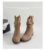 雪梵莱废土风美拉德堆堆靴，显腿直显腿细，经典复古潮流百搭 商品缩略图5