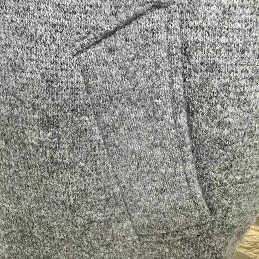 F010911字母标语刺绣羊绒连帽飞行员外套棉衣棉服 商品图13