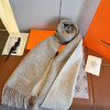 秋冬特惠💰280 爱马仕双面羔羊毛围巾 重磅推荐 商品缩略图4