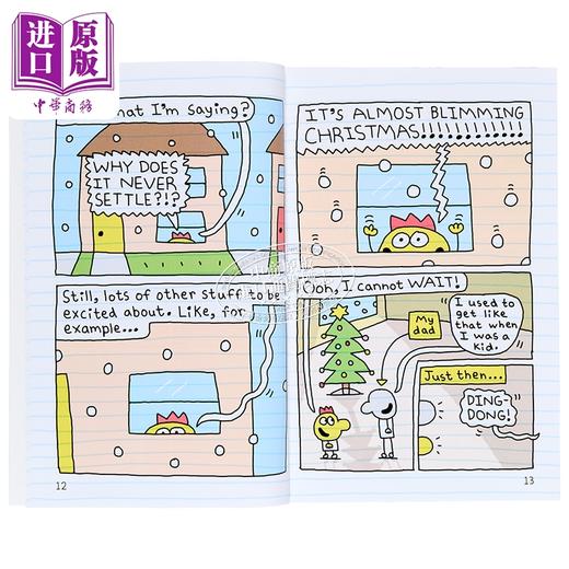 【中商原版】我的臭便便日记4 My Big Fat Christmas Poo Diary 英文原版 儿童绘本故事 图画小说 进口童书 Jim Smith 商品图2