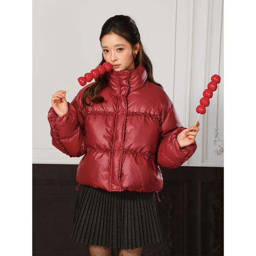 短款休闲韩系花边羽绒服-纪念日百货门店同款168899339 商品图1