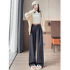 裁缝学苑AQ581新款加绒加厚西装裤纸样女装高腰窄版阔腿拖地裤打板 商品缩略图1