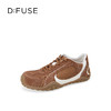 Dfuse迪芙斯2026春季新款复古拼接鞋面耐磨防滑德训鞋休闲鞋阿甘鞋DFE1112130 商品缩略图0